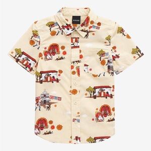 Disney Pixar Coco Scenic Toddler Woven Button-Up - BoxLunch